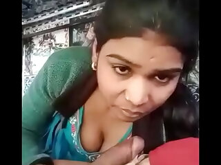 Desi girl sucking lover cock