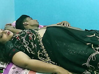 Indian hot stepsister getting fucked by junior brother at midnight!! Real desi hot sex
